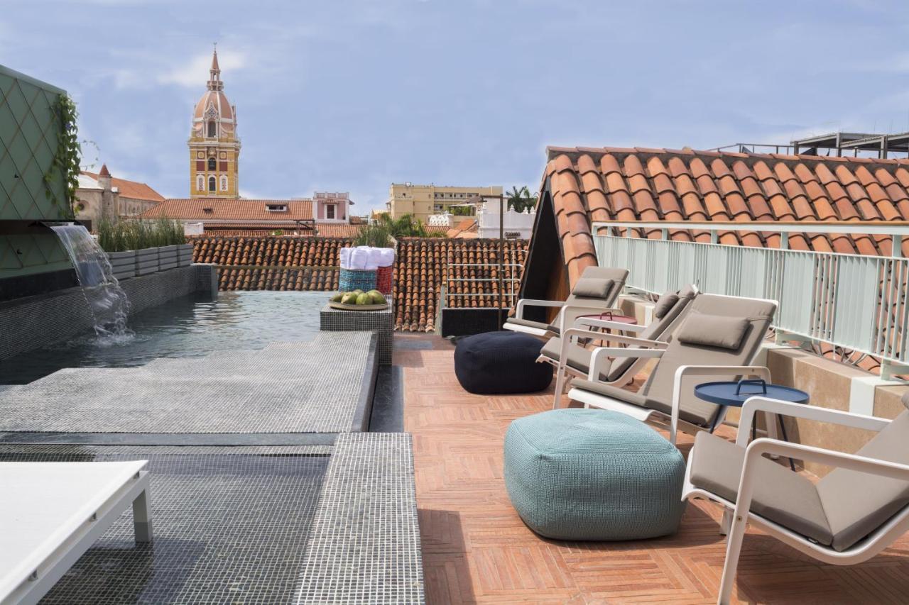 Hotel Boutique Casona Del Colegio Cartagena  Exterior foto Rooftop pool at Hotel AC Palacio de Euskera