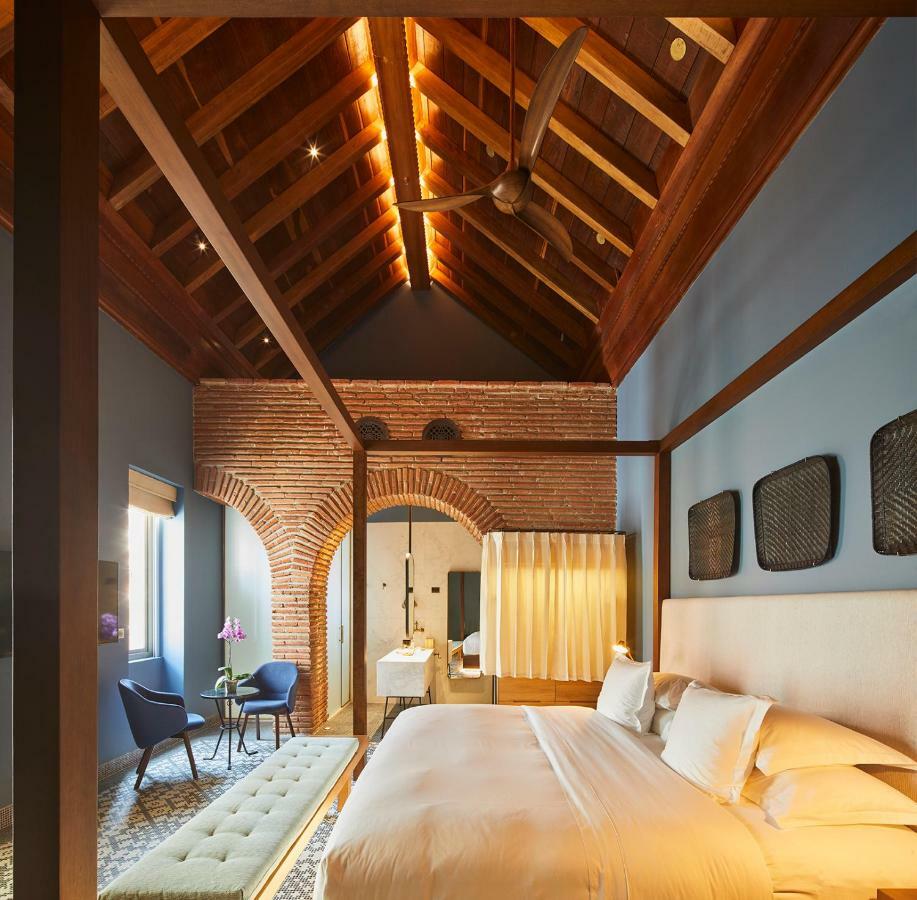 Hotel Boutique Casona Del Colegio Cartagena  Exterior foto A bedroom at the hotel