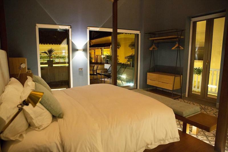 Hotel Boutique Casona Del Colegio Cartagena  Exterior foto A bedroom at the hotel